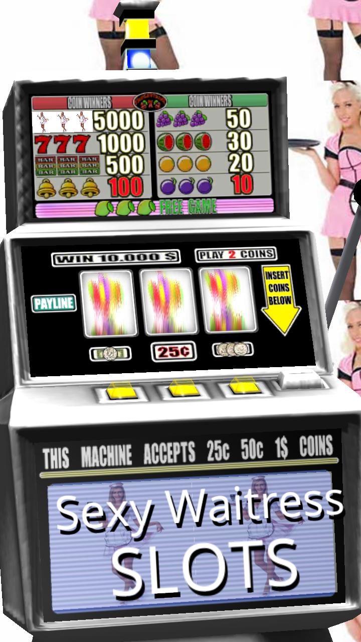 3D Sexy Waitress Slots