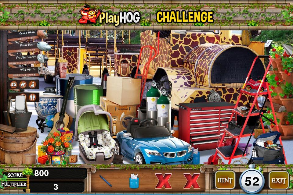 Challenge #23 City Zoo New Free Hidden Object Game