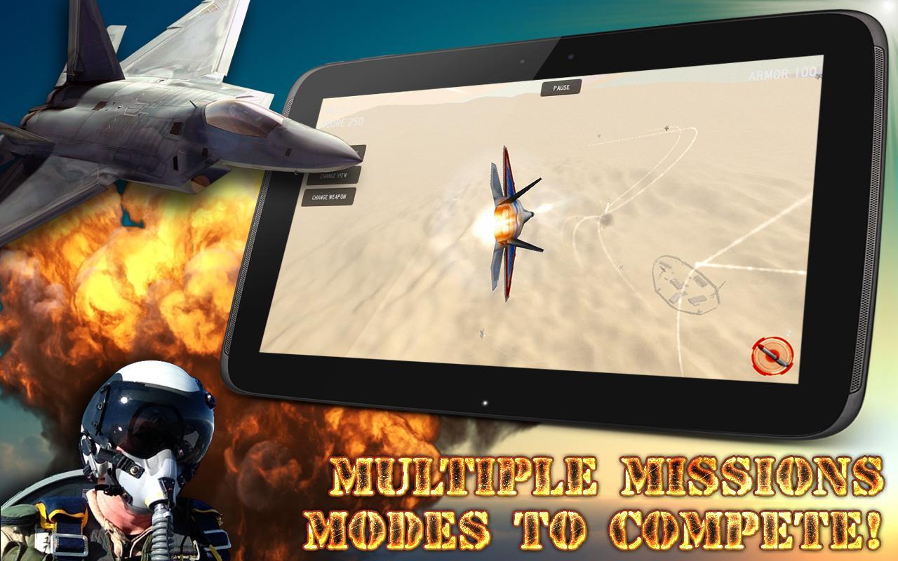 F-22 Raptor Air Combat