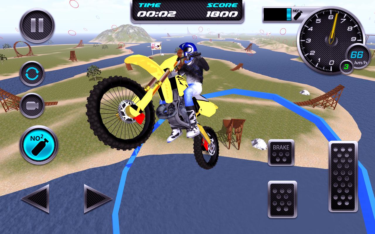 Motocross simulator Beach Jump
