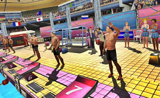 Summer Sports Athlete Game 3D