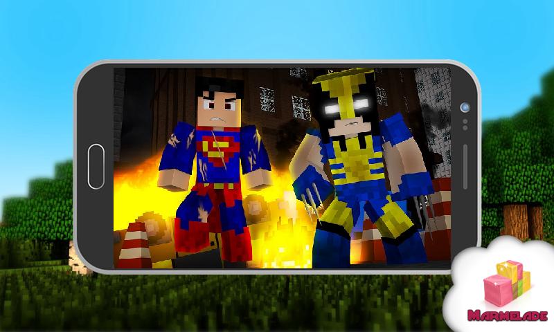 Mod Hero Wolverine for MCPE