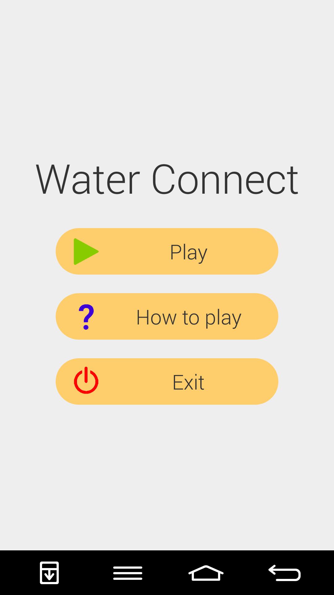 Water Connect Logic Game