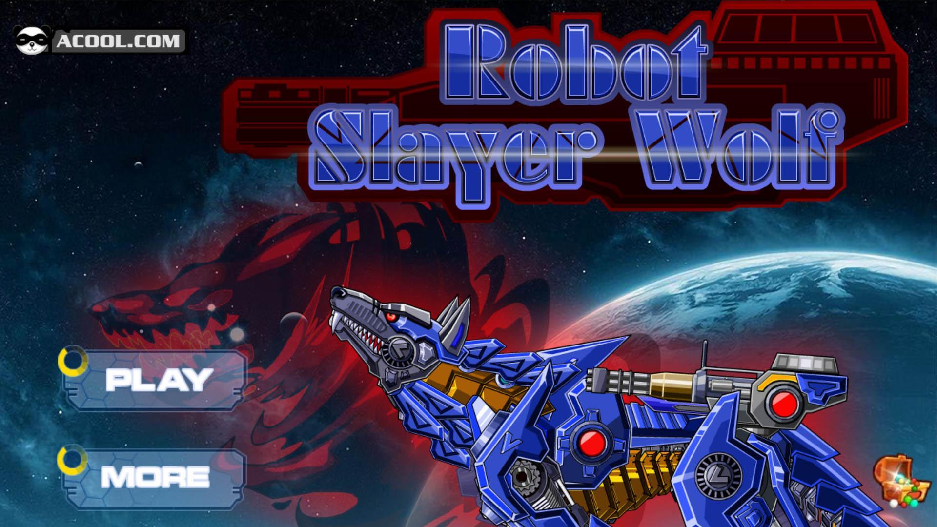 Toy Robot War:RobotSlayerWolf
