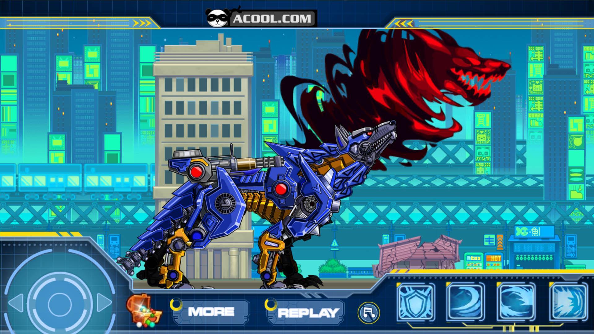 Toy Robot War:RobotSlayerWolf