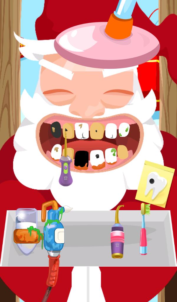 Dentist Santa Claus Games