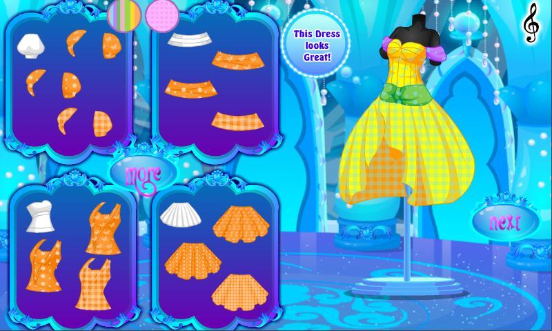 Princess Fashion Dress Design