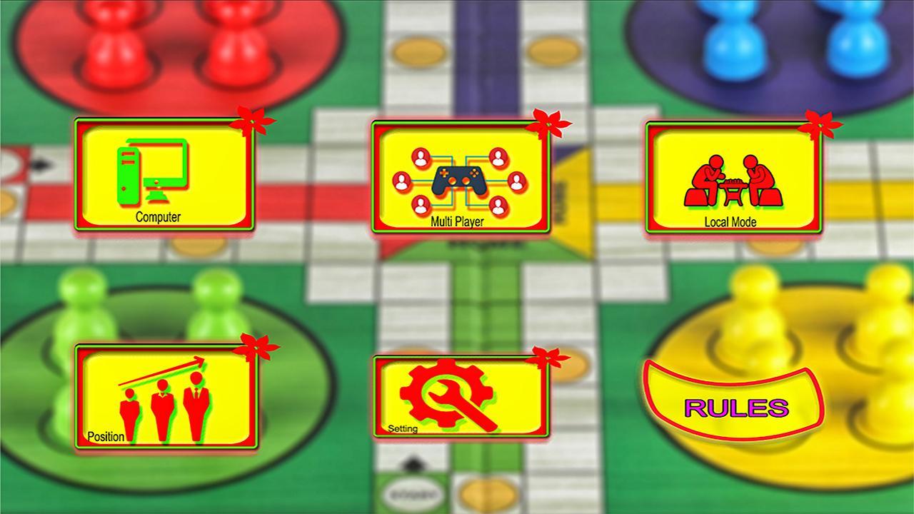 Traditional Ludo Fun Board Game