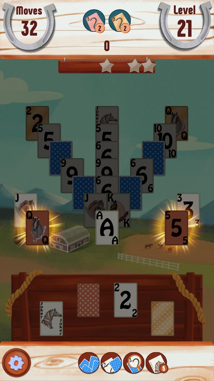 Solitaire Horse Game: Cards