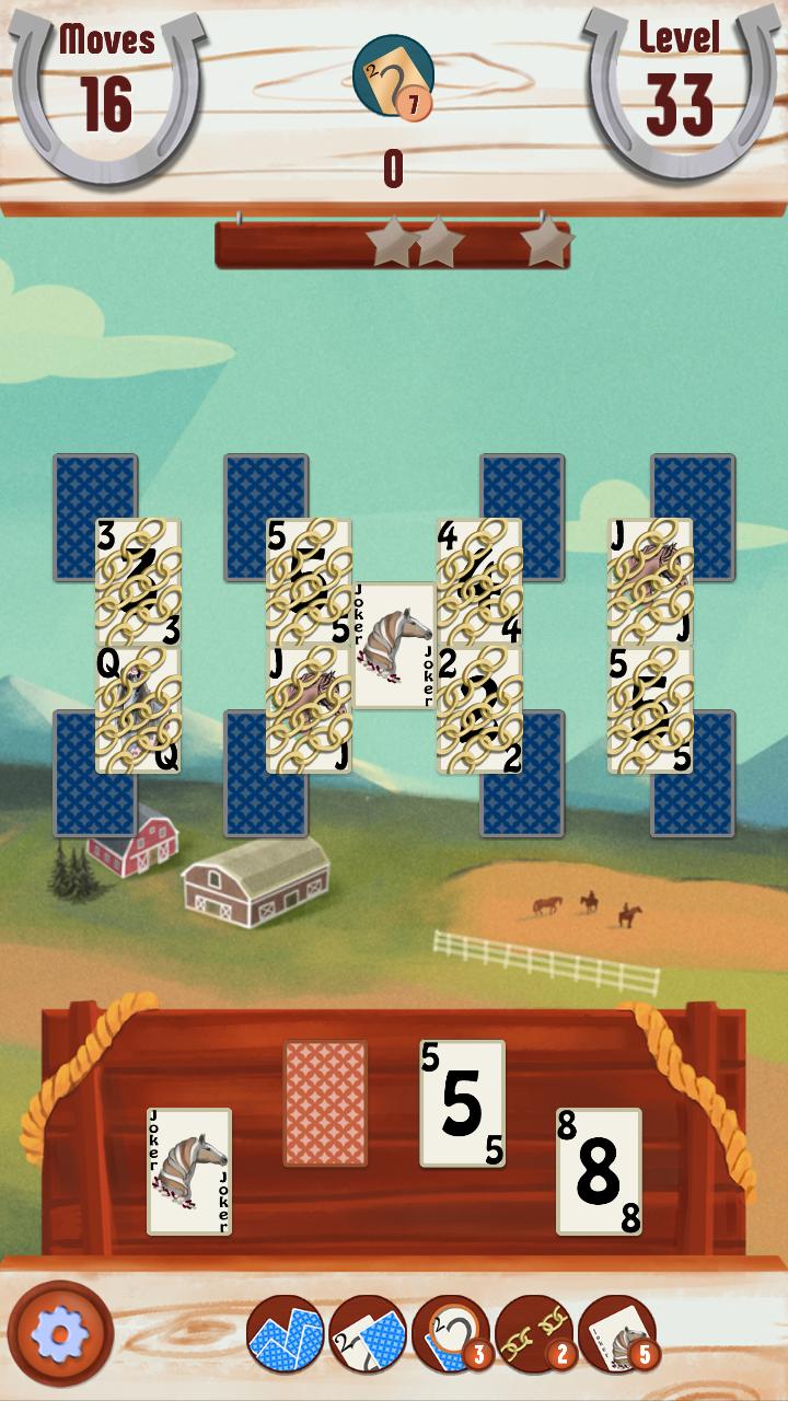 Solitaire Horse Game: Cards
