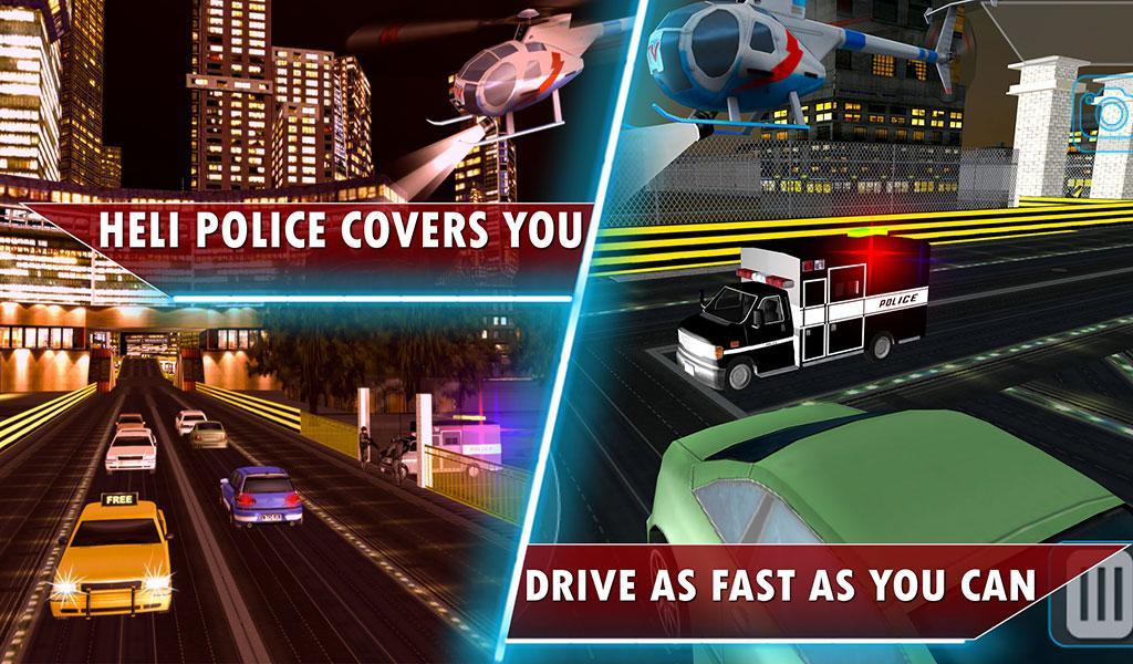 Crime City Police Driver Duty