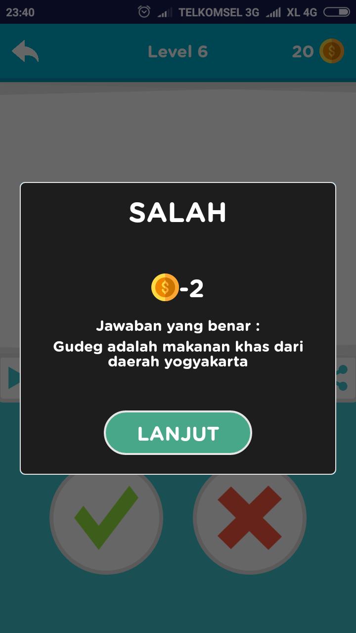 Game Benar Salah