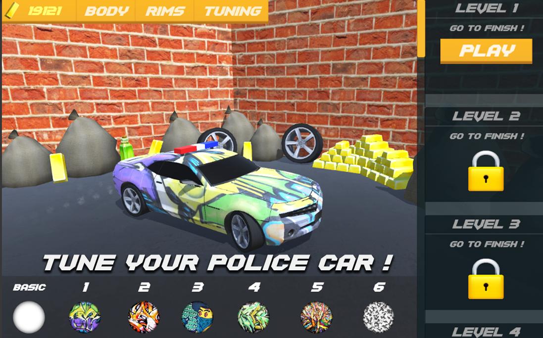 Fast Police Car Driving HD Simulator
