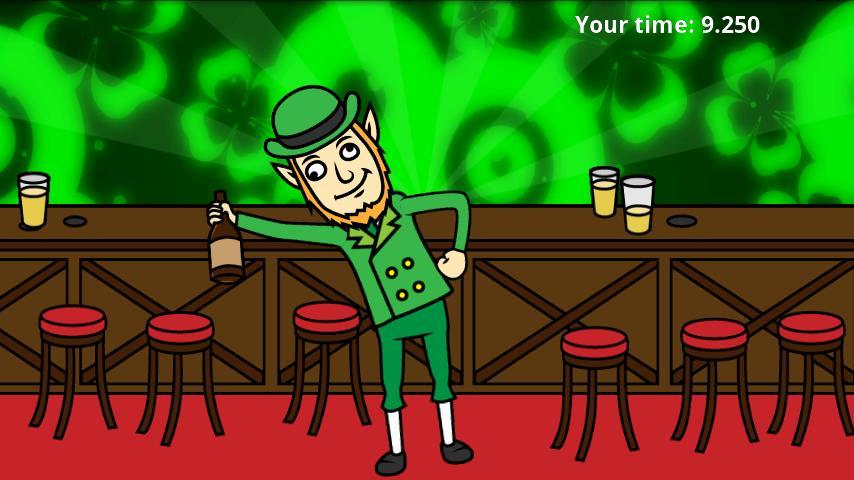 St Patrick's Day: Drunk Leprechaun