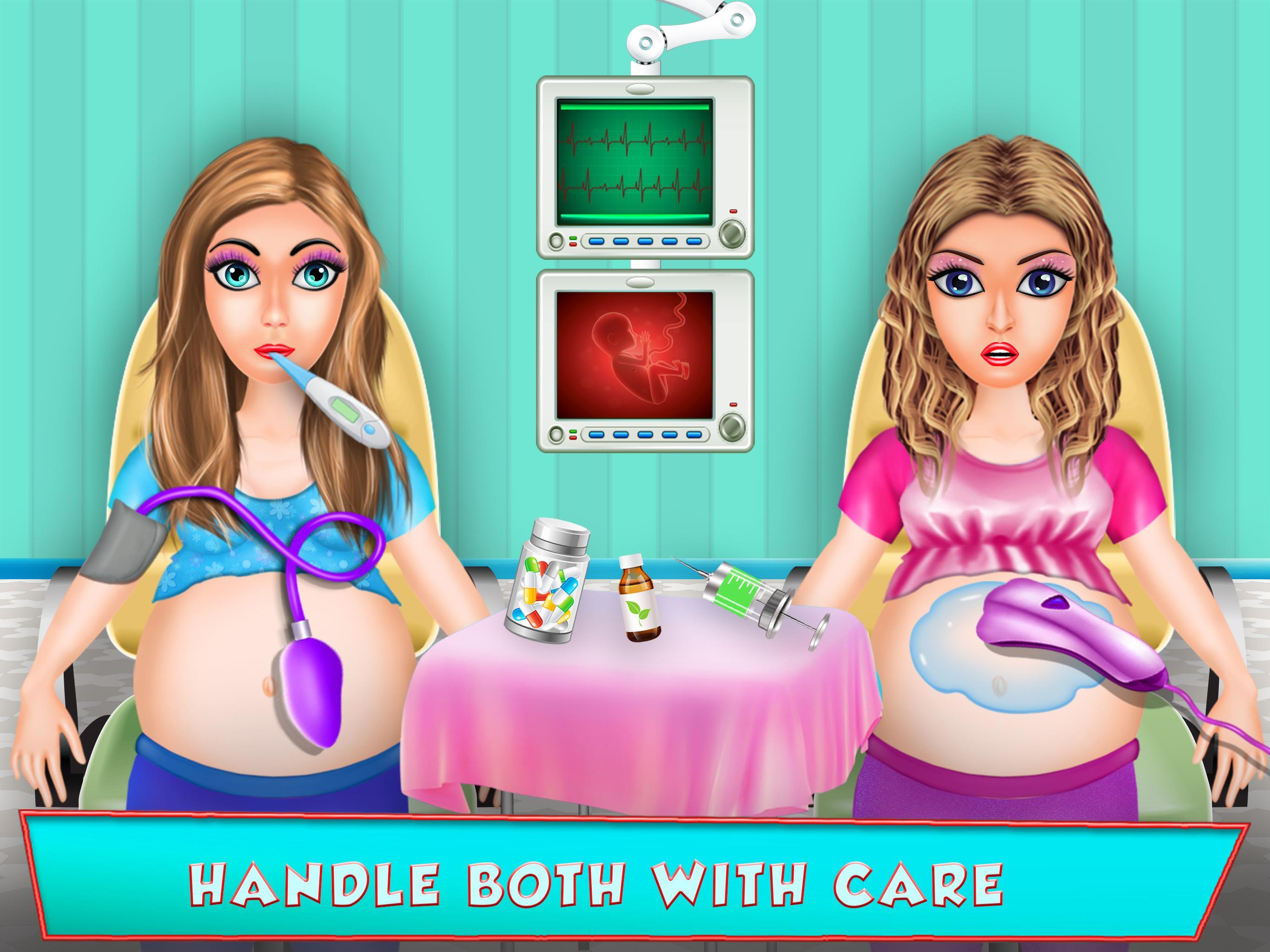 Sisters Mom Friends New Born Baby