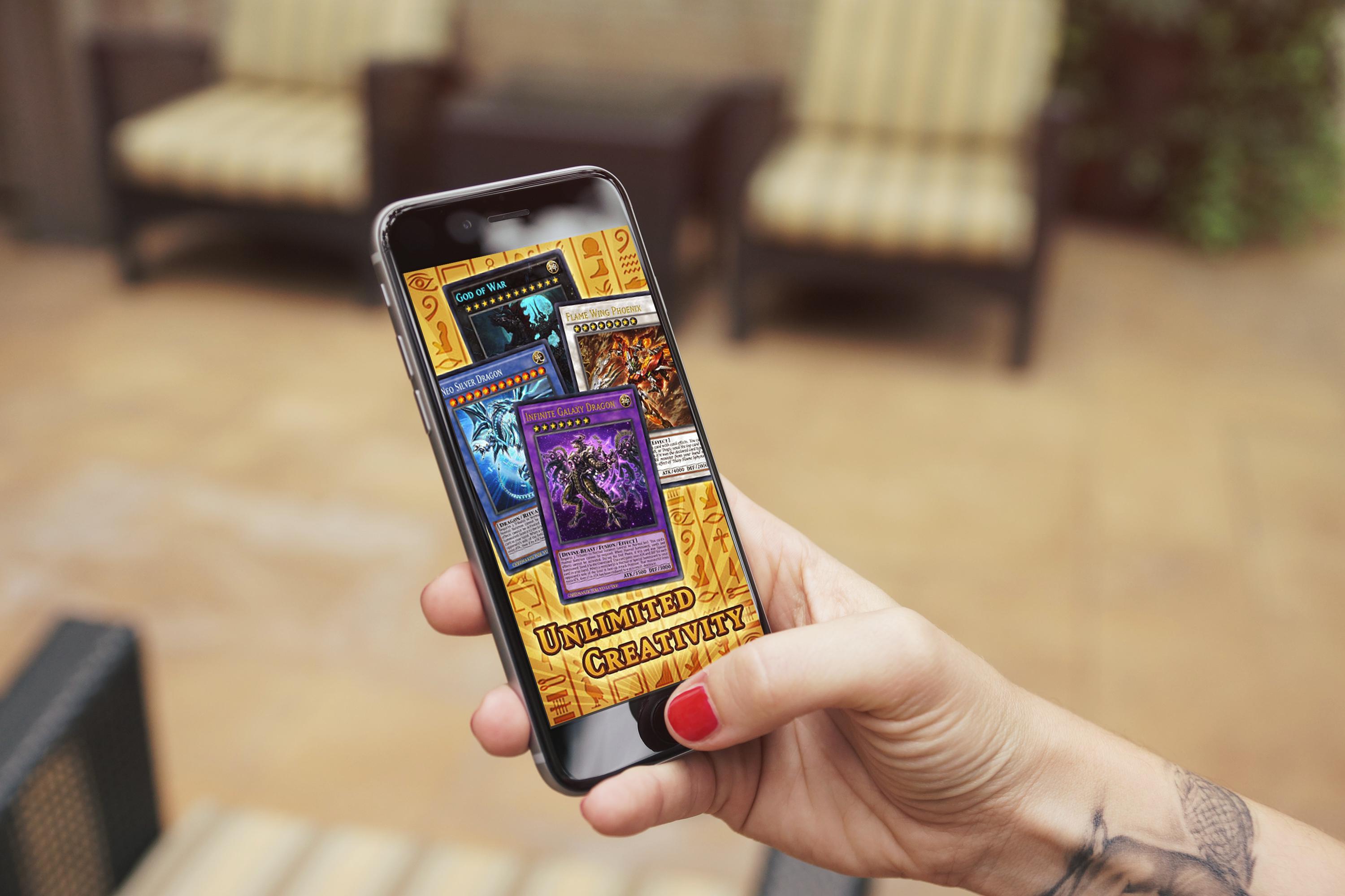 Maker card for YugiOh