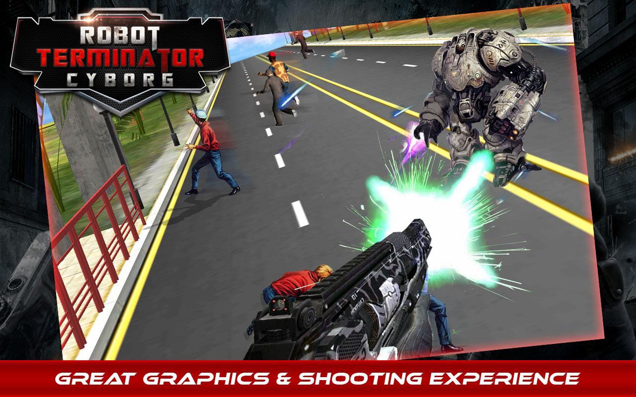 Robot Terminator Cyborg