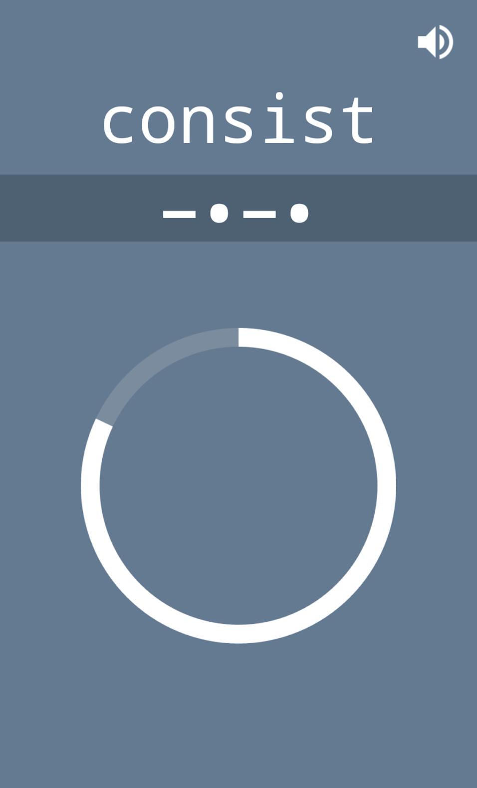 Mors. : The Morse Code Trainer