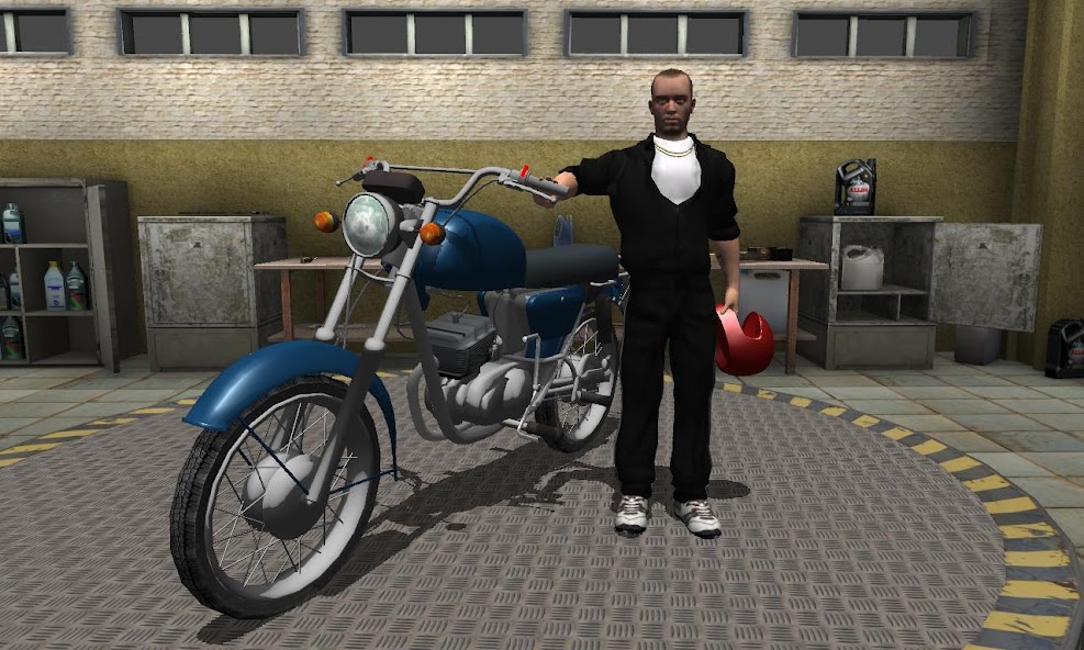 Russian Moto Traffic Rider 3D
