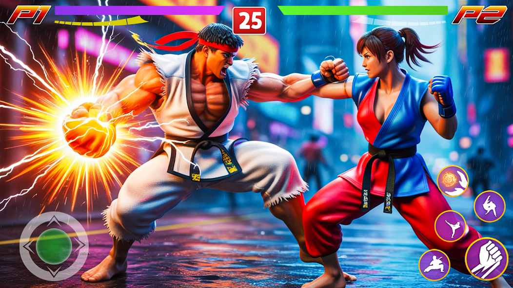 Kung Fu Gym Fighting