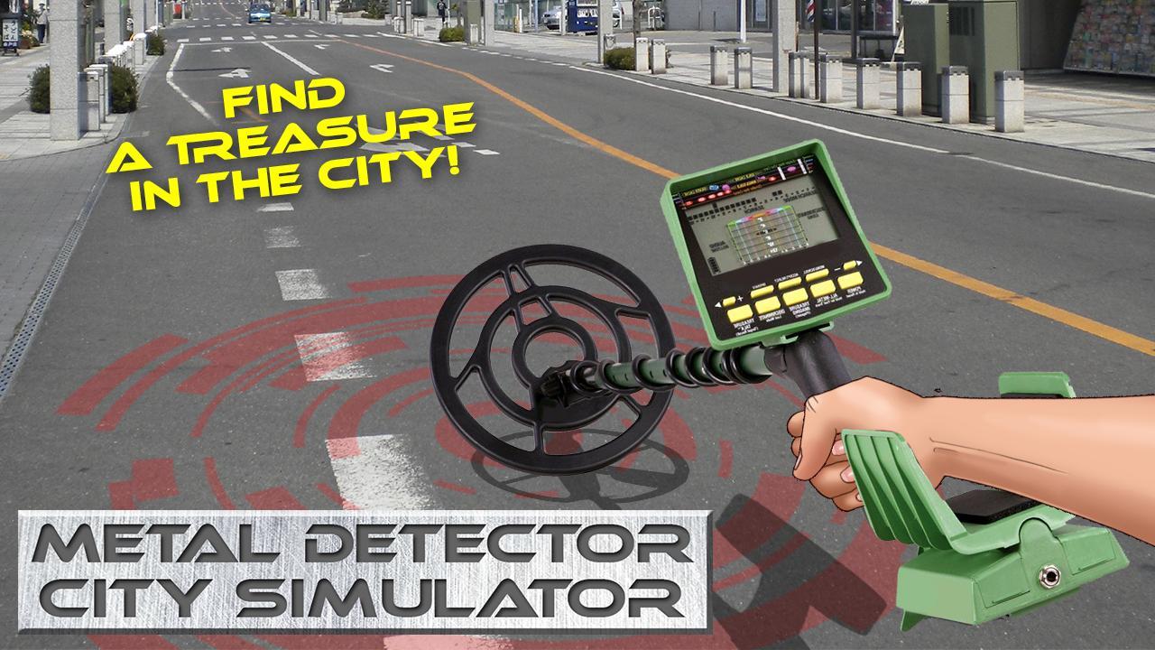 Metal Detector City Simulator