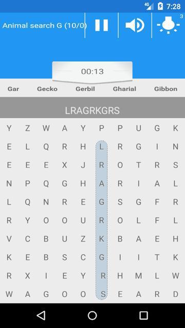 Animal search A to A