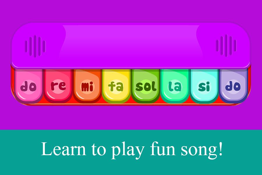 Learn Music Piano Land - Kids Brain Puzzle Game
