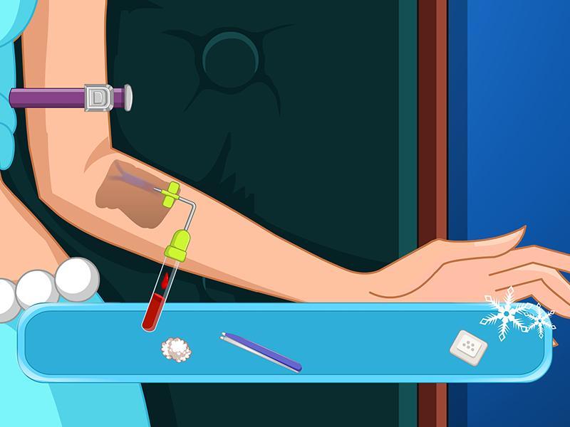 Girl appendicitis surgery game