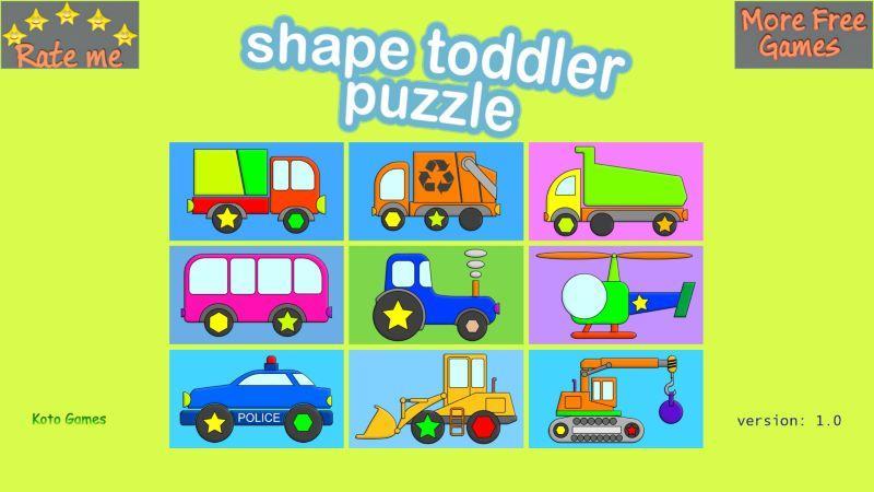 Shape Toddler Puzzle