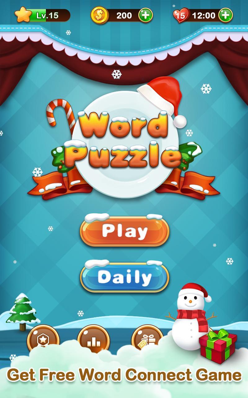 Word Connect Puzzle- Word Search Christmas Edition