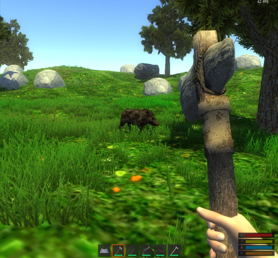 Survival Island raft crafting