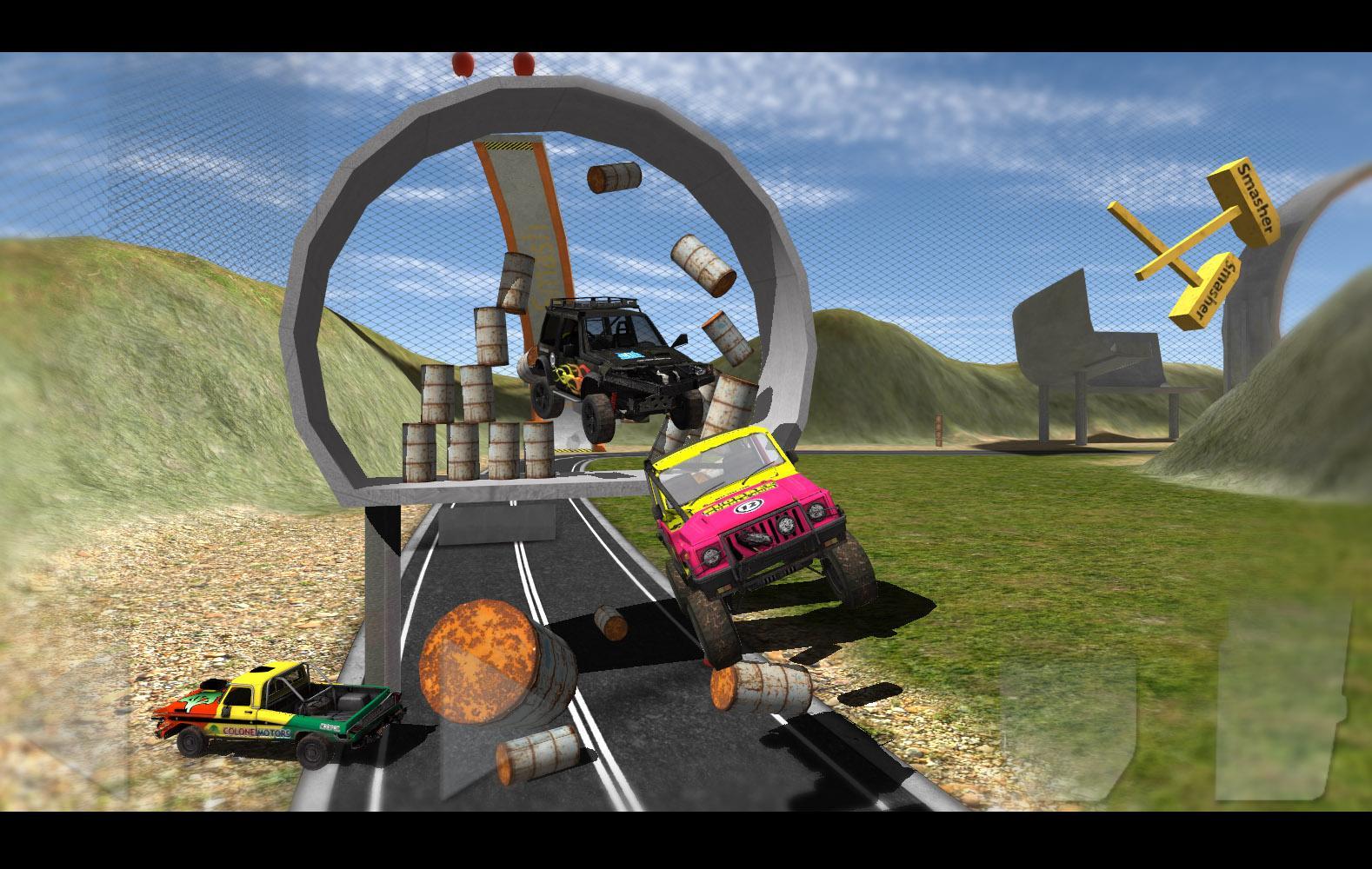 Extreme Car Crash Tricks 2018