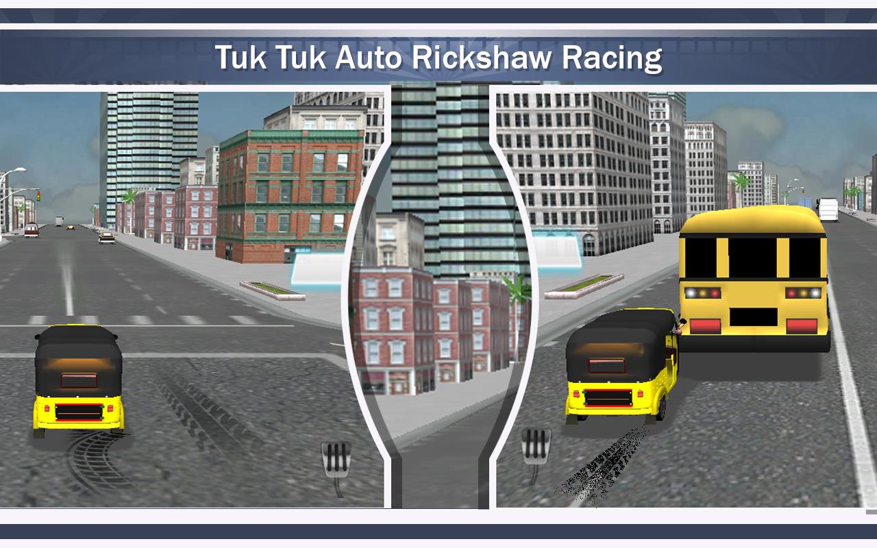 Tuk Tuk Auto Rickshaw Racing