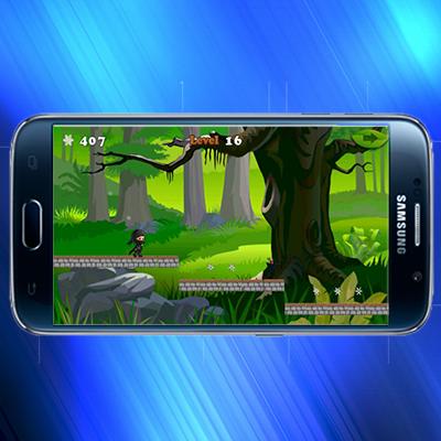 Ninja Running Temple