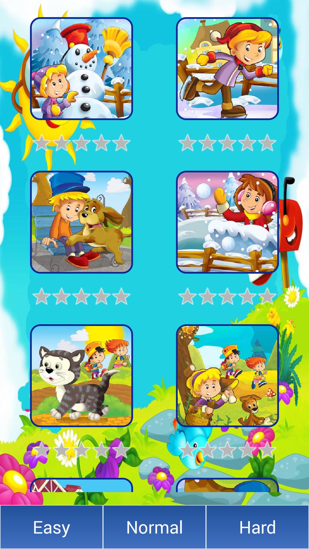 Kids Cartoon Tile Puzzle