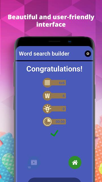 Word search builder