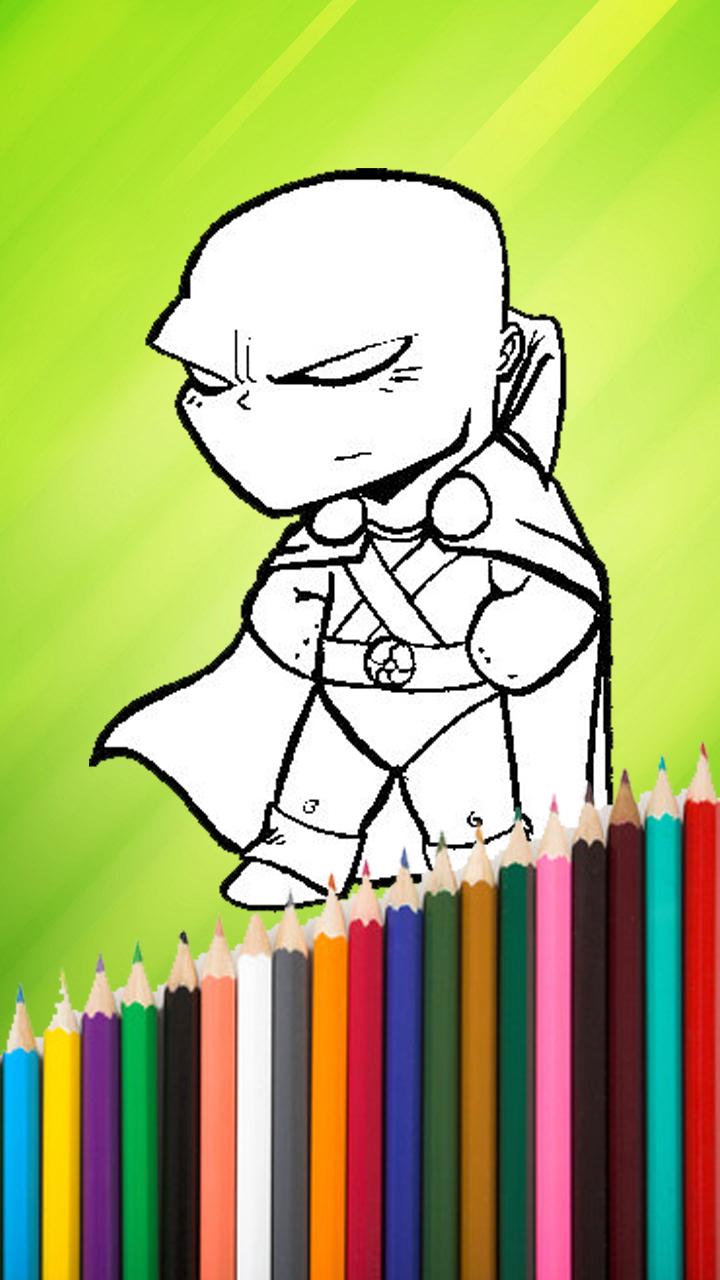 Color Book SuperHeroes Games