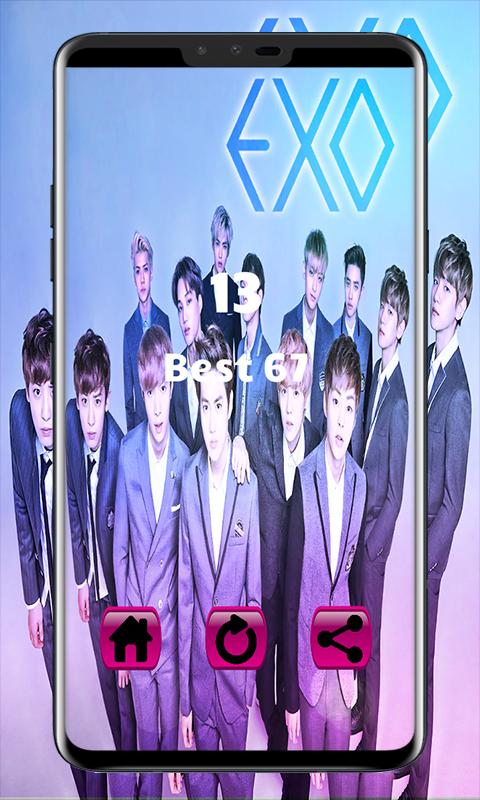 EXO KPOP Piano Tiles