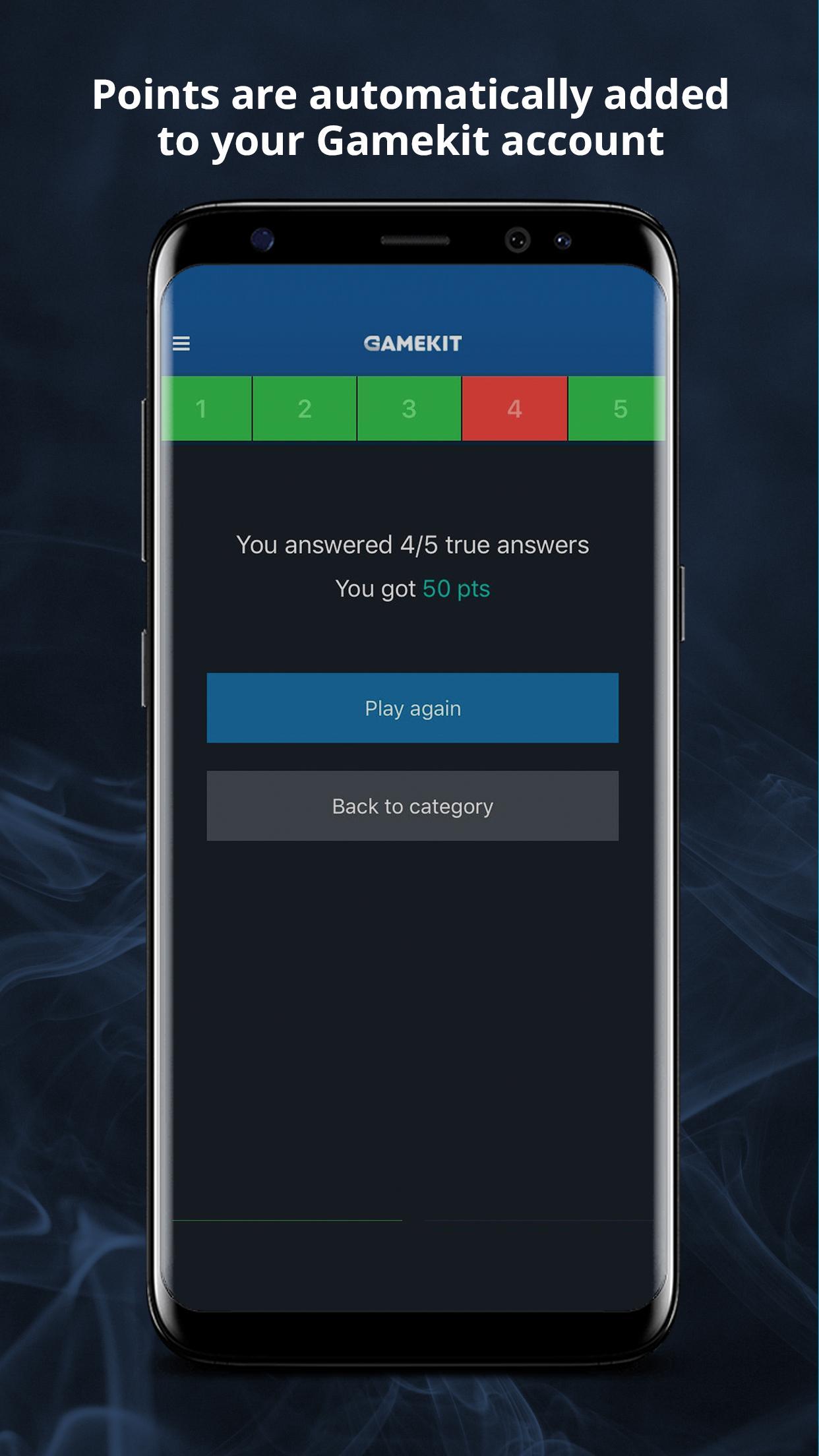 Gamekit Quiz