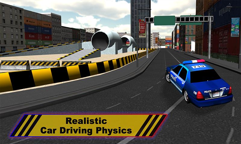 Crime City Police Driving Sim