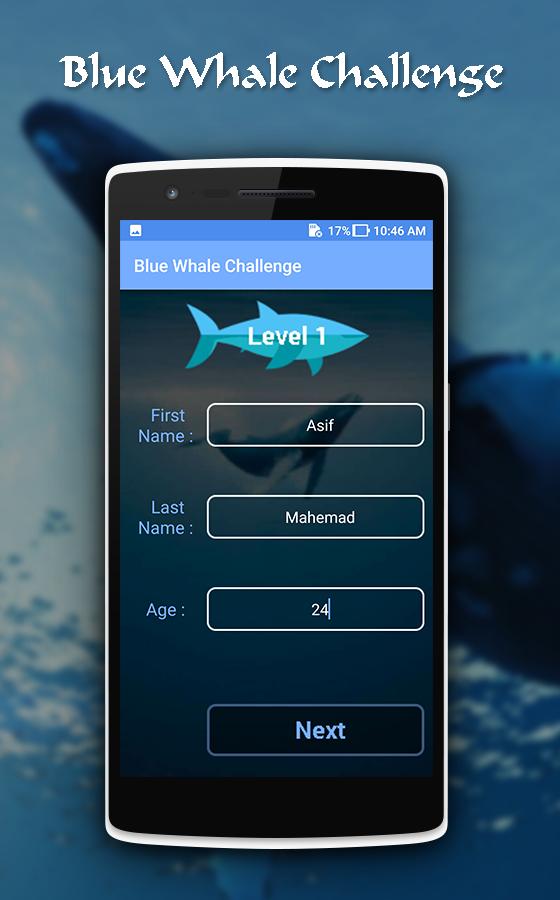 How to play Blue Whale Suicide